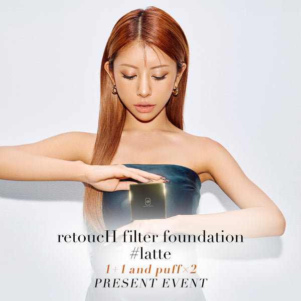 toucH filter foundation1＋1 and パフ2枚PRESENT EVENT